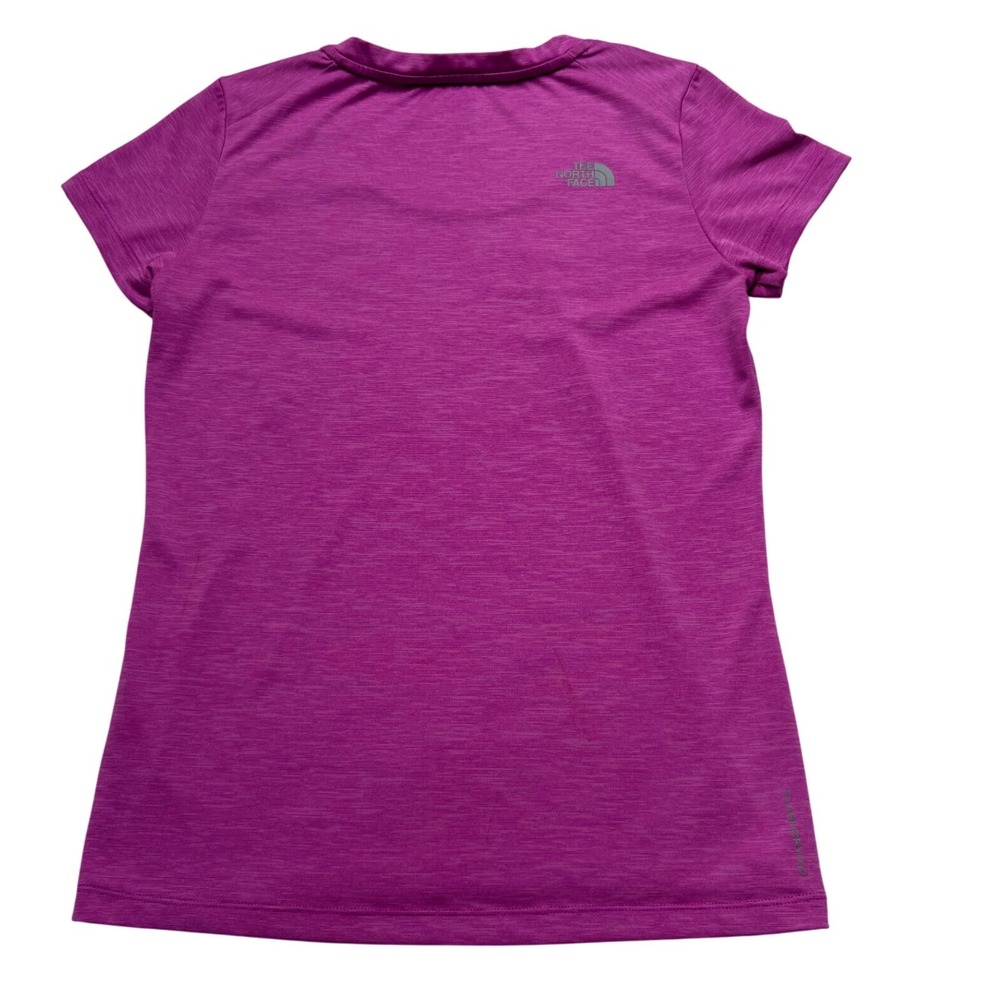 The North Face FlashDry-XD Active Tee Purple Heather Hiking Shirt Womens Medium - Picture 2 of 8